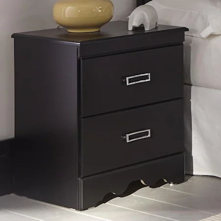 Nightstand with Two Drawers